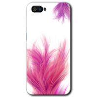 MRCİLETİSİM Realme C2 Kılıf HD Desen Baskılı Arka Kapak + Temperli Cam - Pembe Tüy