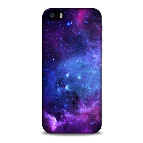 Apple iPhone SE Uyumlu Kılıf Mor Delisi (6) Silikon Kılıf Yıldızlar