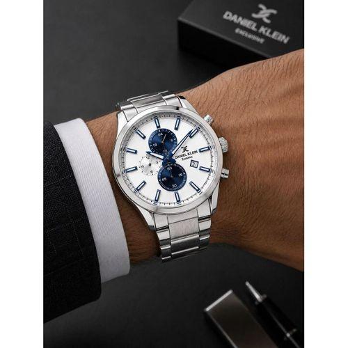 Daniel Klein Damat Ve Takım Elbiseye Özel 2 Yıl Garantili Çelik Kordon Erkek Kol Saati VS.BLKT.1053