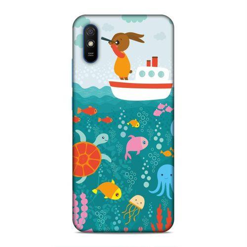Xiaomi Redmi 9a Kılıf Sualti Dunyasi Arka Kapak Silikon Koruma Full Koruyucu