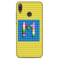 Lopard Huawei Y9 2019 Uyumlu Kılıf BloX (24) Darbe Emici Kılıf M Harfi