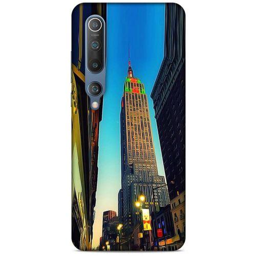 Xiaomi Mi 10 Kılıf Dünya Mimarisi (6) Silikon Kılıf Empire State
