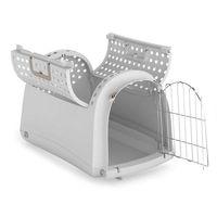 Imac Lınus Cabrıo Üstü Açılır Evcil Hayvan Taşıma Çantası Gri 52,5x32x34,5cm