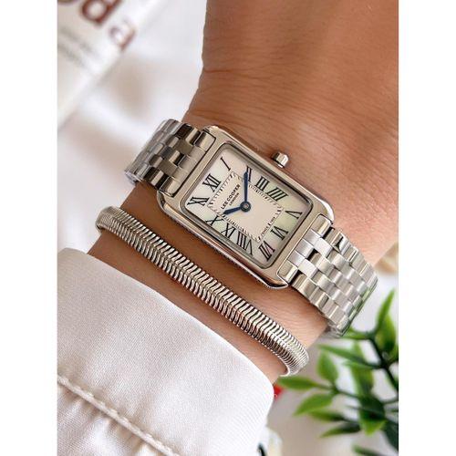 Lee Cooper Çelik Hasır Kordonlu 3 Atm Suya Dayanıklı Kadın Kol Saati VS.BLKT.0248