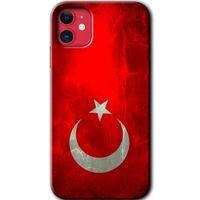 iPhone 11 Kılıf HD Desen Baskılı Arka Kapak + Temperli Cam - Albayrak