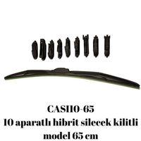 10 aparatlı hibrit silecek kilitli model 65 cm / CASI10-65