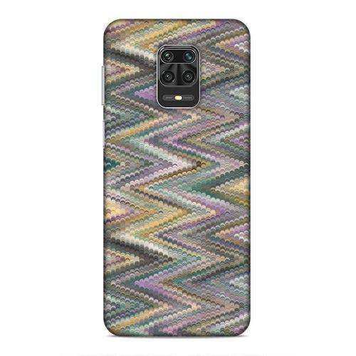 Xiaomi Redmi Note 9S Uyumlu Kılıf Romans (47) Crystal Flex Kılıf Zig Zag