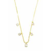 Ezme Zincir Charm Kolye - Altın