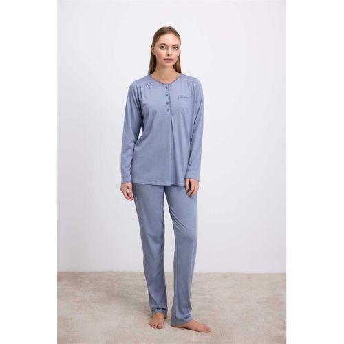 Kadın Uzun Kollu T-shirt Ve Pantolon Takım