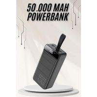 Powerbank Çoklu Şarj Girişi 50 000 Mah Taşınabilir Dijital Göstergeli