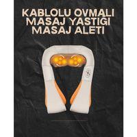 Ovmalı Isıtmalı Elektrikli Masaj Aleti – Boyun, Sırt, Bel, Omuz ve Bacak İçin Profesyonel Masaj Aleti