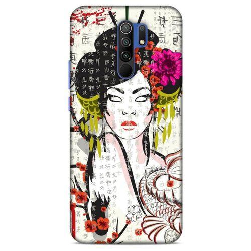 Xiaomi Redmi 9 Kılıf Japonya (17) Tasarım Kılıf Geyşa
