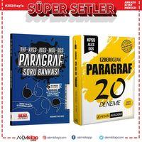 Pegem Akademi KPSS Paragraf 20 Deneme ve AKM Paragraf Soru Bankası Seti 2 Kitap