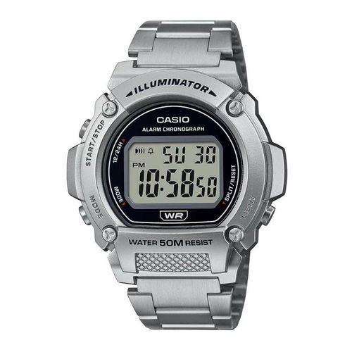 Casio W-219HD-1AVDF Quartz Dijital Plastik Gri 47 mm Erkek Kol Saati