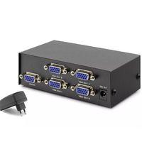 Hadron Hdx1278 4 Port Vga Splitter 200mhz 1-ın 4-out Siyah