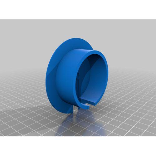 Masaüstü bilgisayar kablo deliği kapağı.