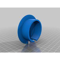 Masaüstü bilgisayar kablo deliği kapağı.