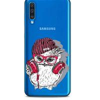 Zoologix (33) Samsung Galaxy A50 Şeffaf Kılıf Silikon Desenli