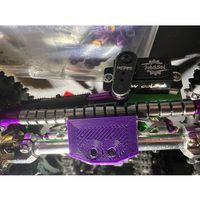 Hardpark Akslar için Ön Diff Skid 3 Flow 9 Drag Link Uyumlu 3D Baskı (Bu ürün Sadece Plastik parçadır - Almadan Önce Soru Sorabilirsiniz)