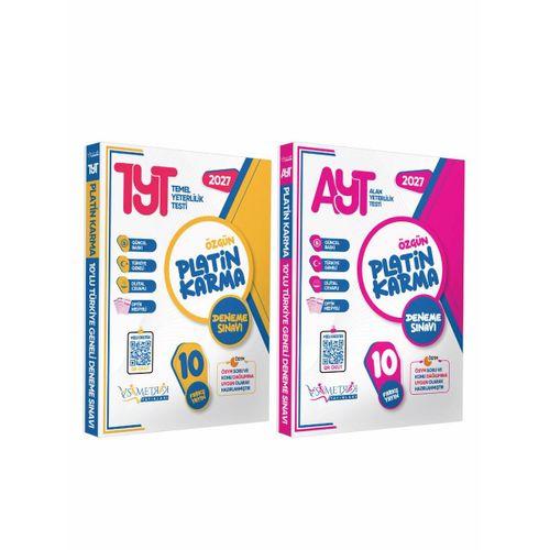 2027 YKS TYT-AYT Platin Karma Yayınlar Kurumsal 20li (10+10) Paket Deneme Sınavı Türkiye Geneli