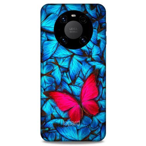 Lopard Huawei Mate 40 Pro Uyumlu Kılıf Kelebek Etkisi (1) Kılıfı