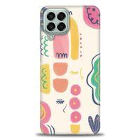 Samsung Galaxy M33 Kılıf HD Baskılı Kılıf - Çizim + Tam Ekran Koruyucu