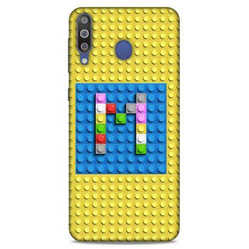 Lopard Samsung Galaxy M30 Uyumlu Kılıf BloX (24) Darbe Emici Kılıf M Harfi