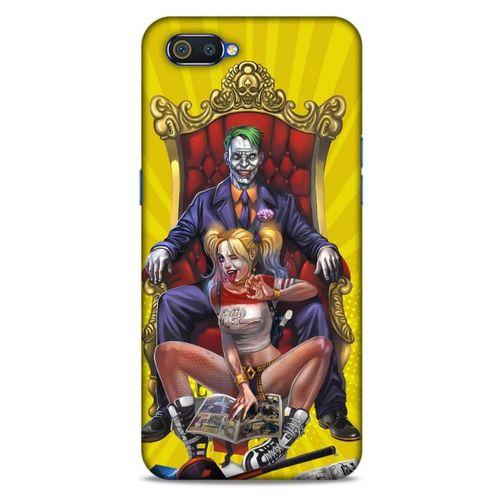 Realme C2 Uyumlu Kılıf Harley Quinn (36) Glitter Kılıf Lavanta mor