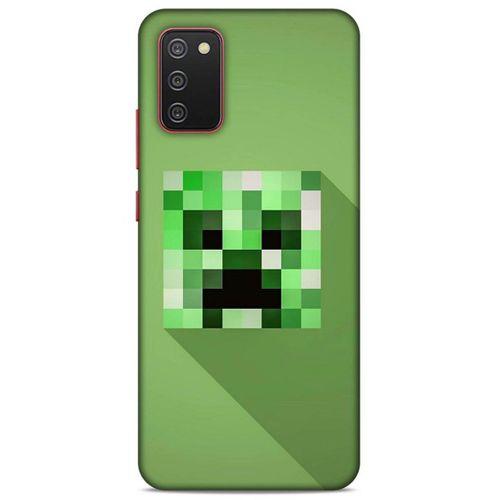 Lopard Samsung Galaxy A02S Uyumlu Kılıf PiXel (36) Glitter Kılıf Creeper