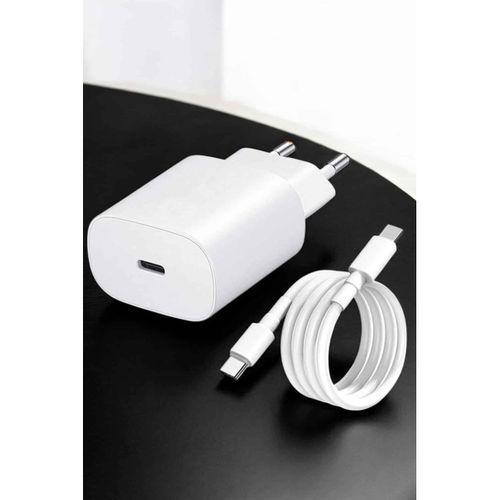 Şarj Aleti İos 15/15 Pro Max Uyumlu Şarj Adaptörü Ve Kablosu