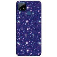 Spacex (15) Tema Antişok Kılıf Oppo Realme C15 Kılıf