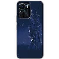 Vivo Y16 Kılıf HD Desen Baskılı Arka Kapak - Gecenin Kraliçesi