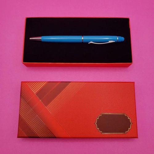 Kutulu Metal Turkuaz Kalem