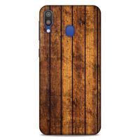 Lopard Samsung Galaxy M20 Uyumlu Kılıf Wood'X (15) Antişok Kılıf Baskılı