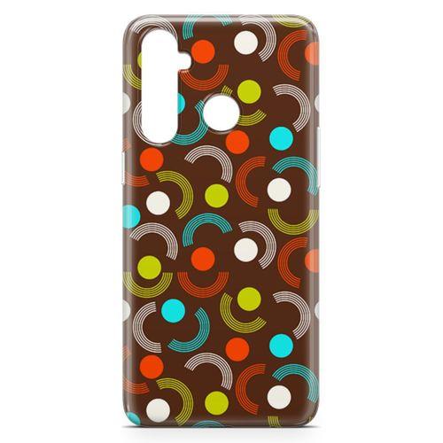 Realme 5 Pro Kılıf Postmodern Zarafet Arka Kapak Koruma Desenli Full Koruyucu