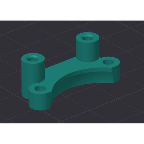 Fysetc Taşınabilir Giriş Şekillendirici Adaptörü 3010 İçin MAK Vector FlyingBear Reborn 2 (Bu ürün Sadece Plastik parçadır - Almadan Önce Soru Sorabil