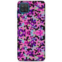 Samsung Galaxy A12 Uyumlu Kılıf Pembe Delisi (34) Slim Armor Kılıf Kamuflaj