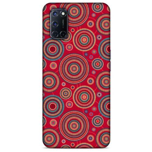 Kazak (42) Desenli Silikon Kapak Oppo A92 Kılıf