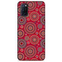 Kazak (42) Desenli Silikon Kapak Oppo A92 Kılıf