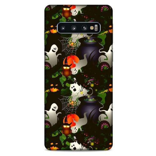 Baykuşlar (2) Desenli Silikon Kapak Telefon Kabı Samsung Galaxy S10 Kılıf