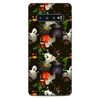 Baykuşlar (2) Desenli Silikon Kapak Telefon Kabı Samsung Galaxy S10 Kılıf