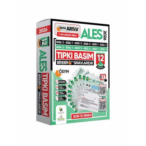 2026 DGS-ALES Tıpkı Basım Ösym Çıkmış Soru Deneme Paketi 24lü (12+12) Dijital Çözümlü