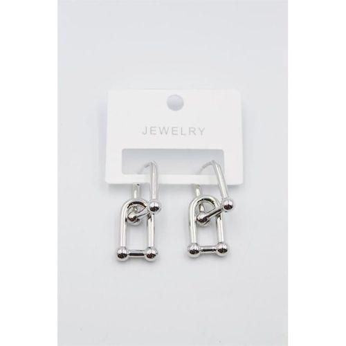 TF Zincir Küpe - Gümüş