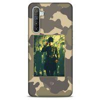 Oppo Realme XT Kılıf Atatürk (14) Lansman Kılıf Kamuflaj Krem