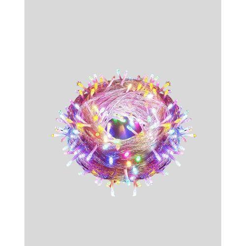 Şeffaf Kablolu 50 Ampullü 5 Metre Led Işık Dekoratif Aydınlatma