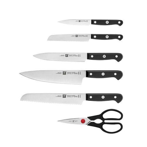 Zwilling Gourmet Kendinden Bilemeli Bıçak Bloklu 7 Parça Bıçak Seti 36133-000-0