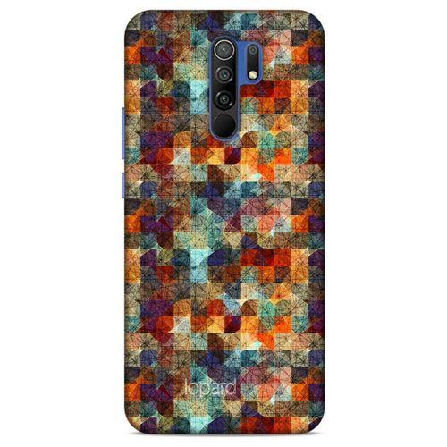 Xiaomi Redmi 9 Kılıf Pastel Renkler (4) Koruma Kılıfı Yeşil Kırmızı