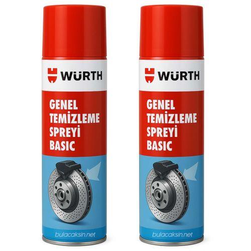 Würth Fren Balata Ve Genel Temizleme Spreyi 2x 500 ml
