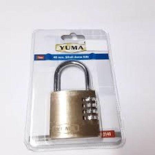 Şifreli Pirinç Asma Kilit 40 Mm