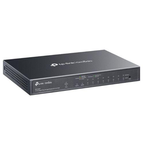 TP-LINK OMADA ES210GMP 10 PORT GIGABIT + 8-PORT POE+ YÖNETİLEBİLİR 123W POE METAL KASA SWITCH